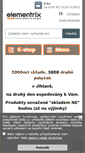 Mobile Screenshot of elementrix.cz